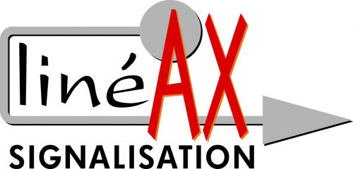 Logo lineax, signalisation et marquage